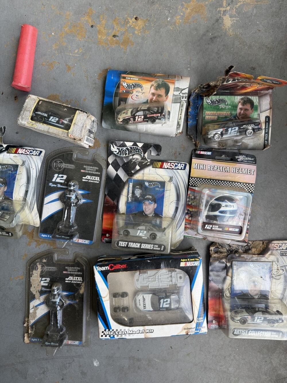 Ryan Newman #12 LOT Die Cast Model Kits,Pewter Figurine,Hot Wheels,Tean Callber